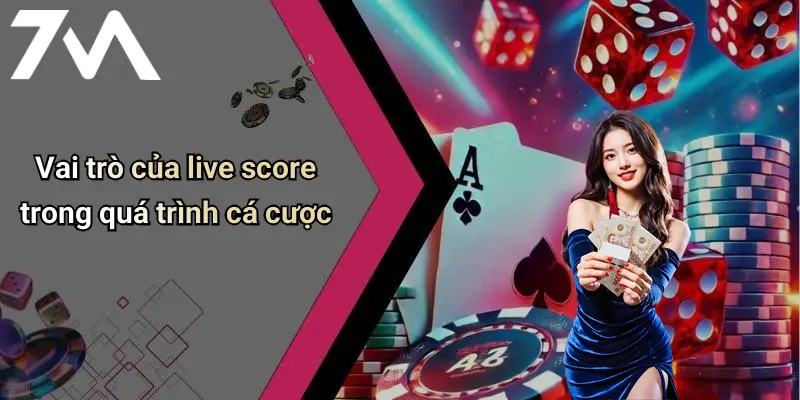 Vai trò của live score trong quá trình cá cược