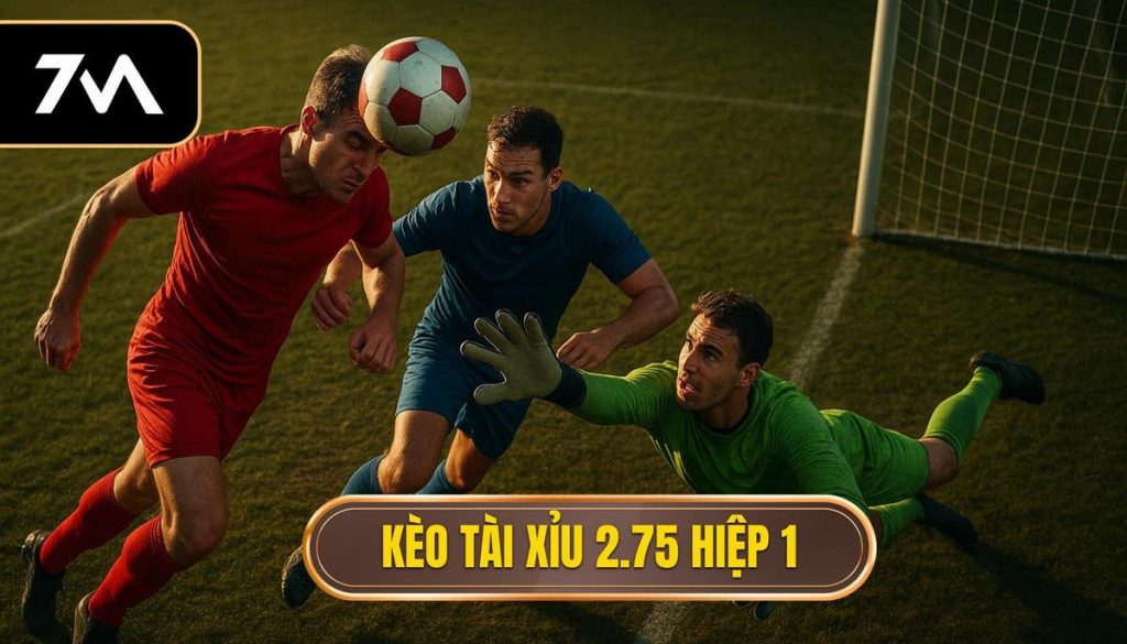 Kèo tài xỉu 2.75 hiệp 1
