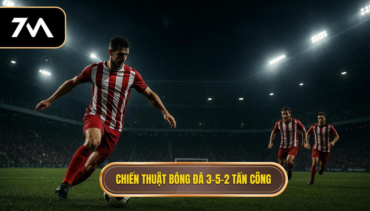 Nền tảng của Chiến thuật Bóng đá 3-5-2 Tấn công