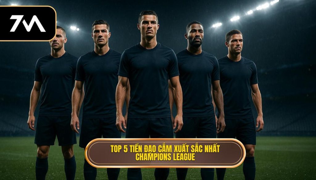 Top 5 tiền đạo cắm xuất sắc nhất Champions League