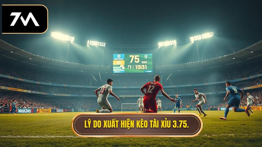 Lý do xuất hiện kèo tài xỉu 3.75.