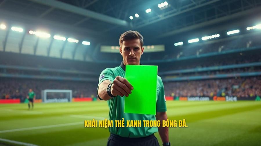 Giải mã khái niệm: Thẻ xanh trong bóng đá là gì?