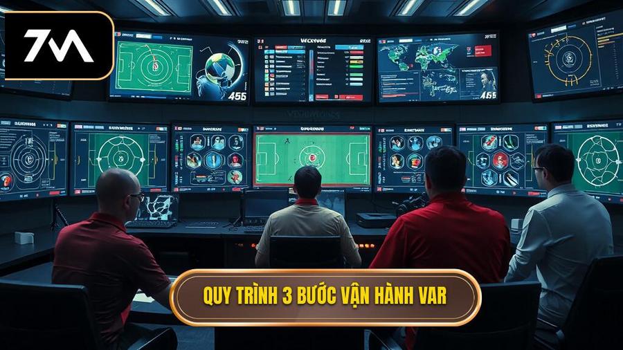Quy trình 3 bước vận hành của VAR