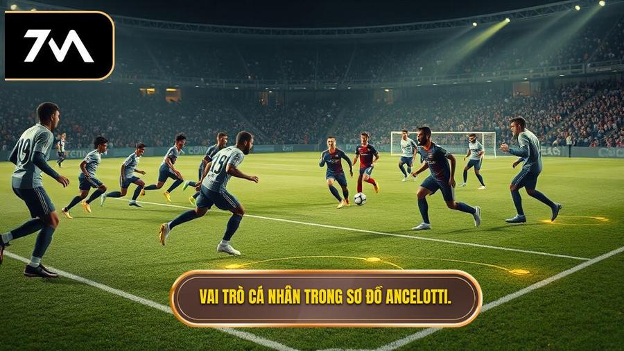Vai trò của các cá nhân trong hệ thống của Ancelotti