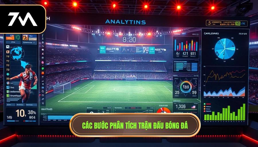 Các bước phân tích trận đấu bóng đá