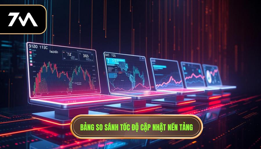 Bảng so sánh tốc độ cập nhật nền tảng
