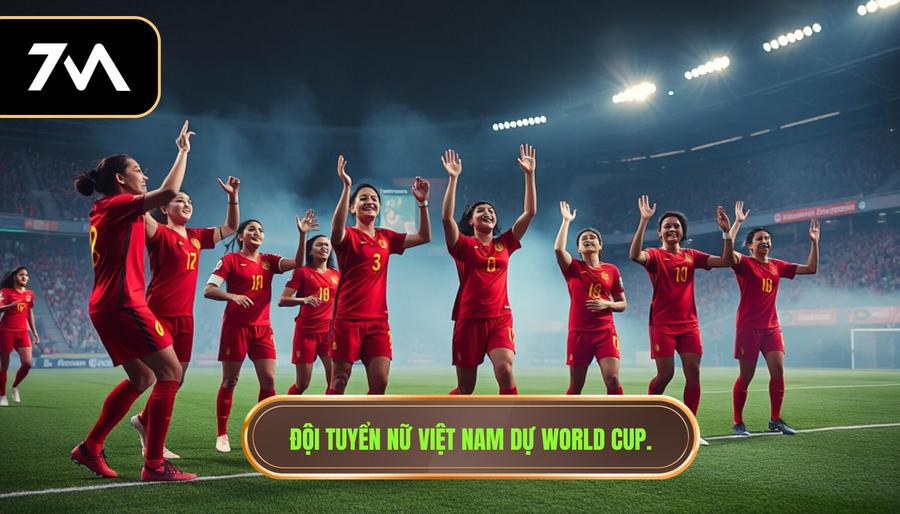1. Đội tuyển nữ Việt Nam dự World Cup.