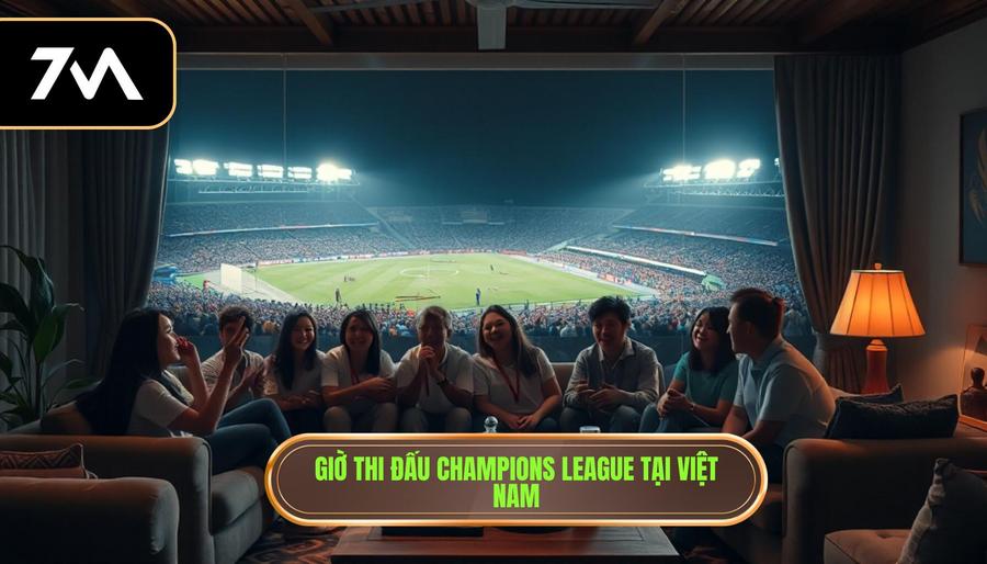 1. Giờ thi đấu Champions League tại Việt Nam