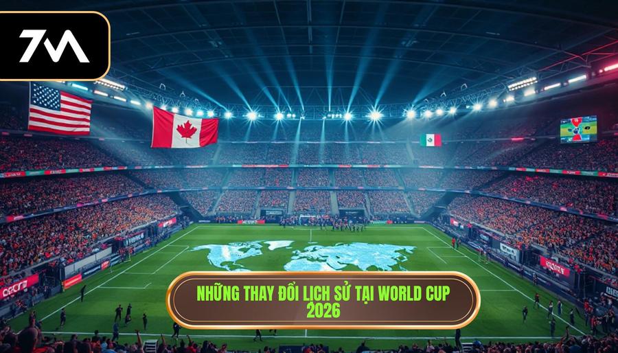 3. Những thay đổi lịch sử tại World Cup 2026