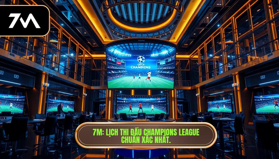 7M_ Lịch thi đấu Champions League chuẩn xác nhất.